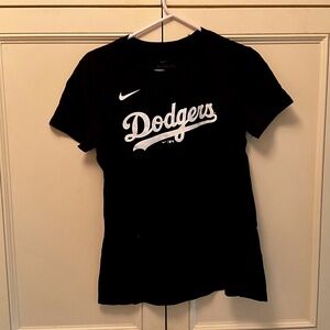 Women’s Nike Dodgers Ohtani #17 Tshirt Black